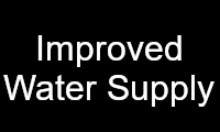 Improved Water Supply