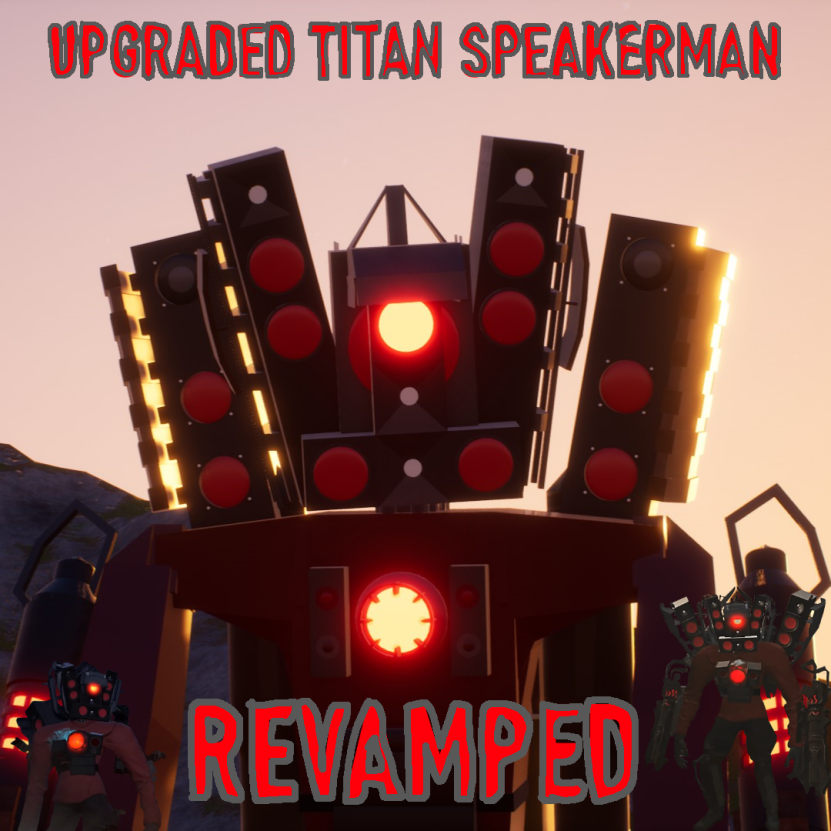 Upgraded Titan Speakerman! Skibi (REVAMPED)