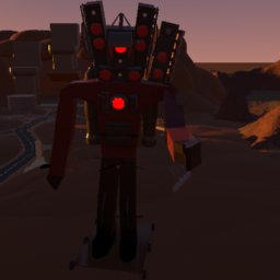 Heavily Injured Titan Speakerman! Skibi (REVAMPED)