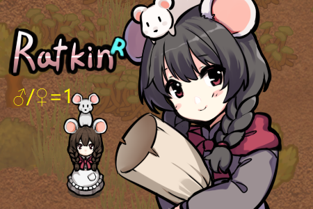 Ratkin birth munber mod preview for RimWorld