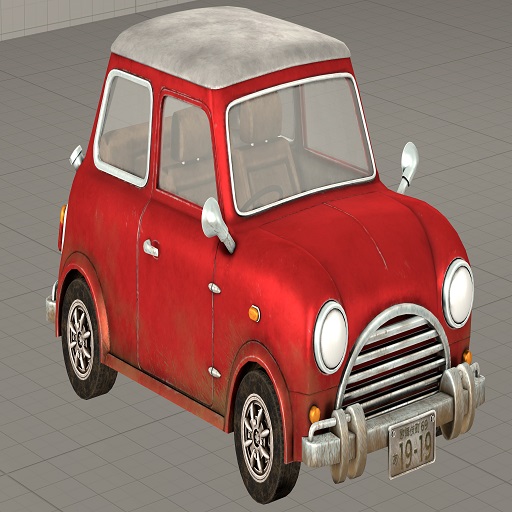 Jump Force Ryo Saeba's Mini Cooper (Prop)
