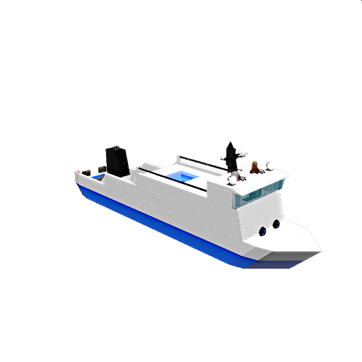 Miniature Rear-Loading Ferry