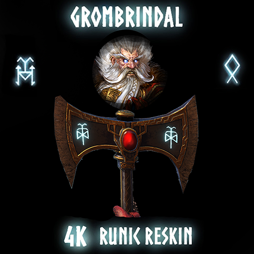 Grombrindal 4K Runic Reskin