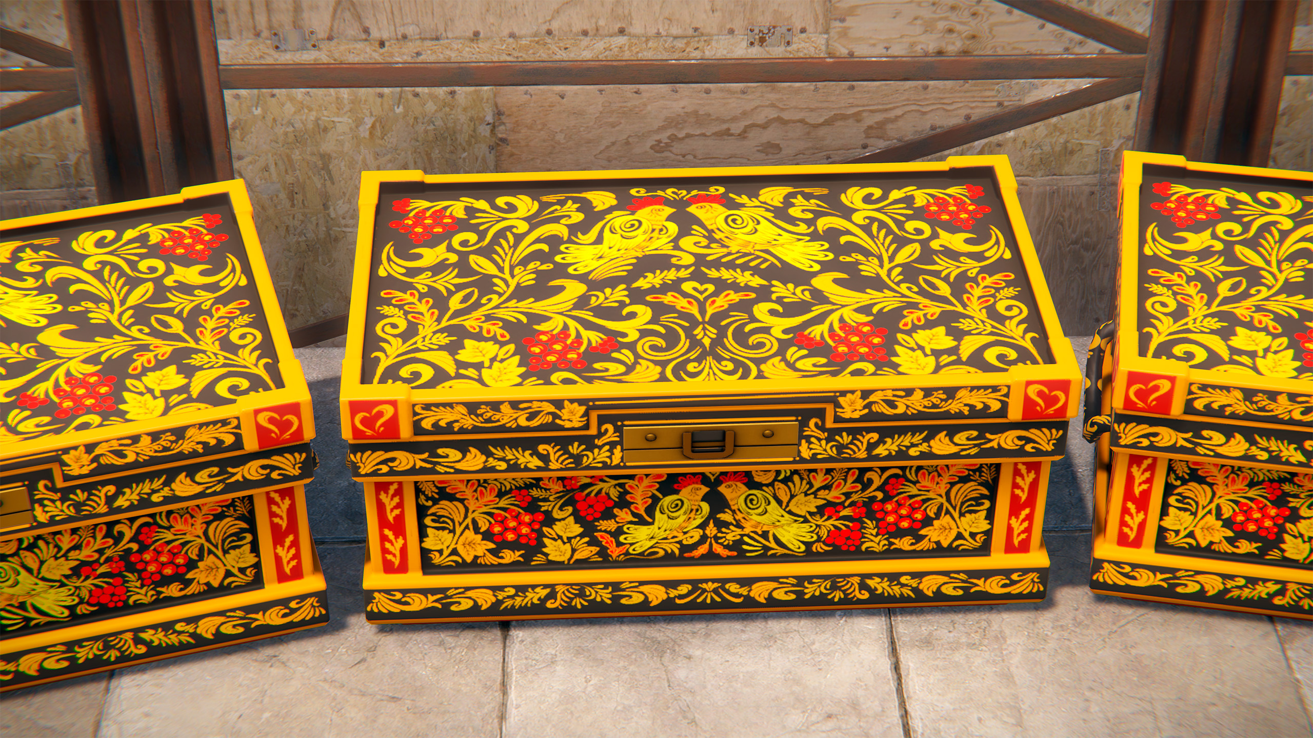 Khokhloma Box