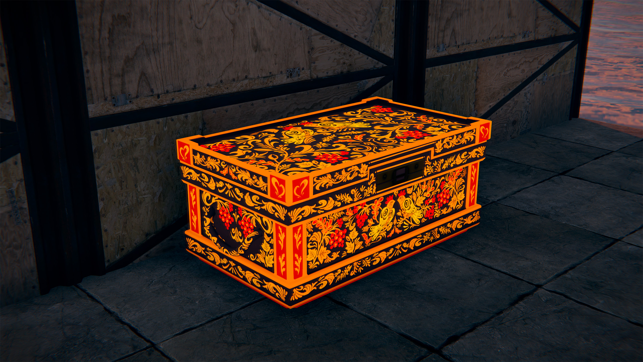 Khokhloma Box