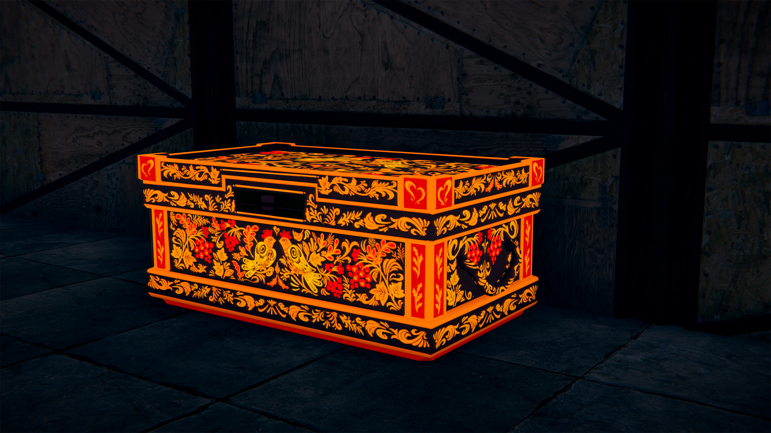 Khokhloma Box