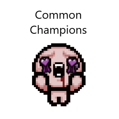 Common Champions