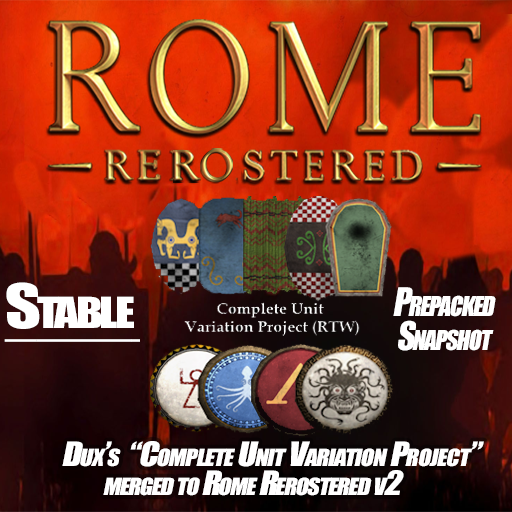 Rome Rerostered v2.31 - Unit Variation DLC