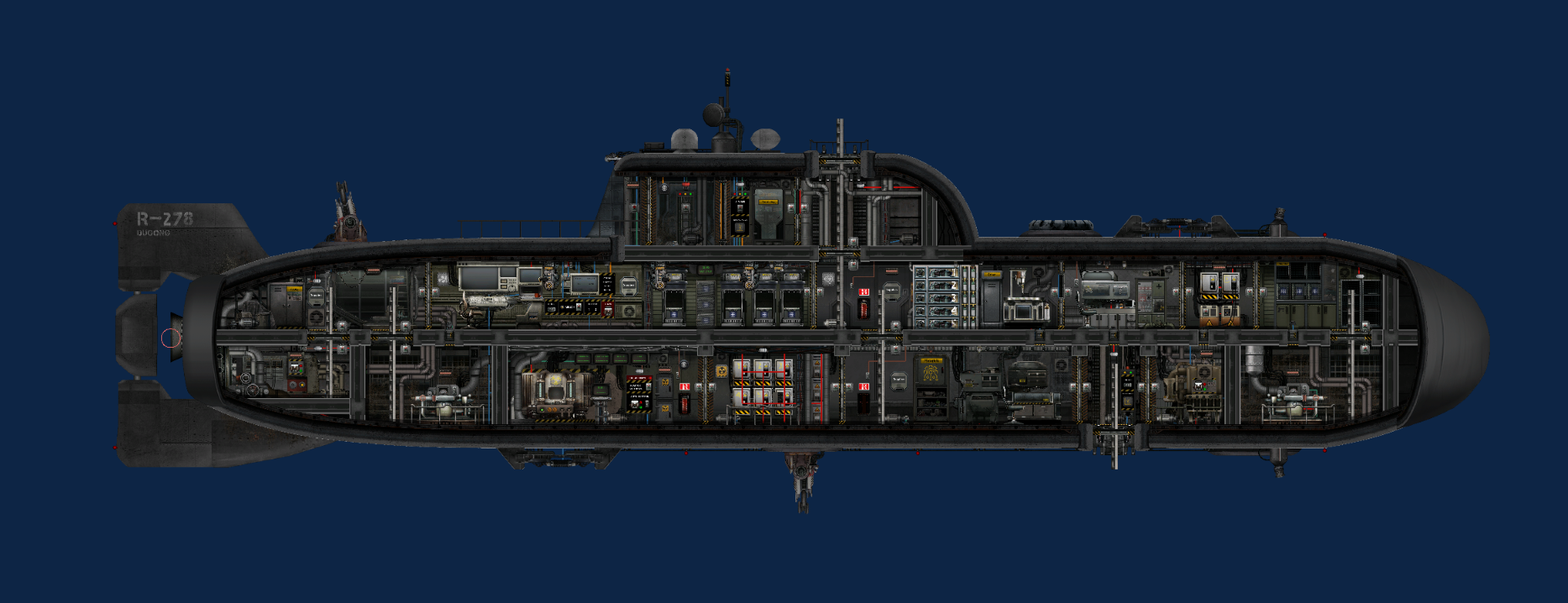 R-278 «Dugong» [ENG] better – Barotrauma Mod