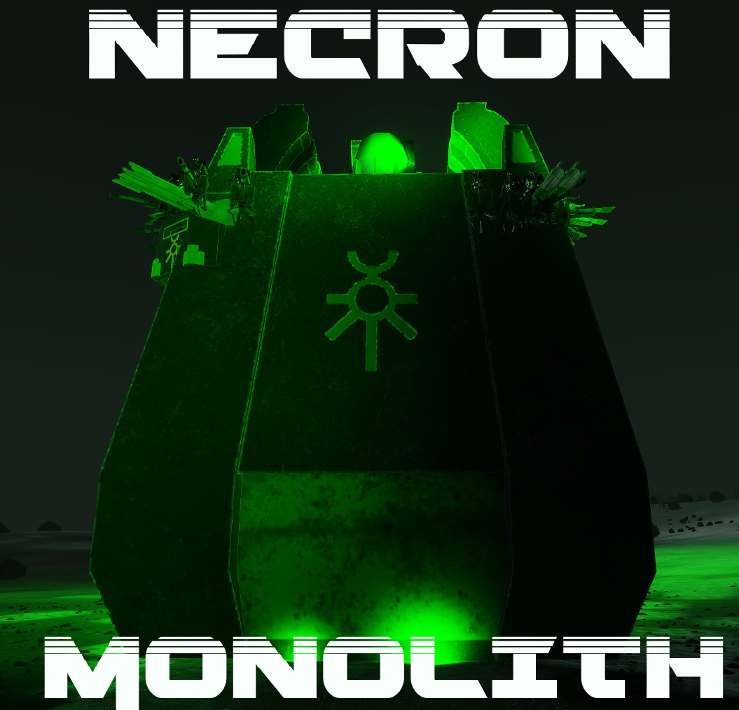 [Composition] Monolithe Nécron IA.