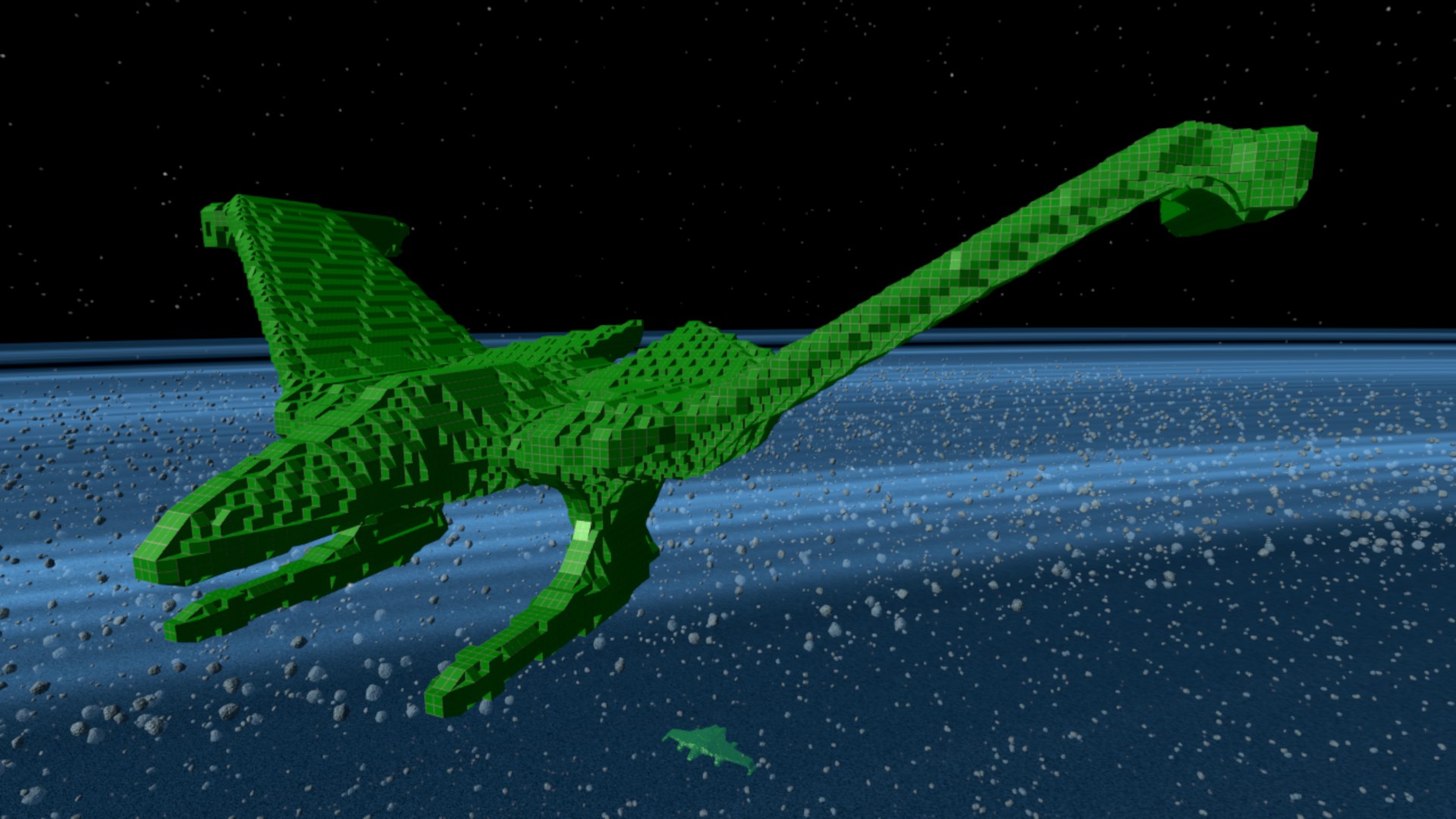 Romulan WingedDefender Attack Mode
