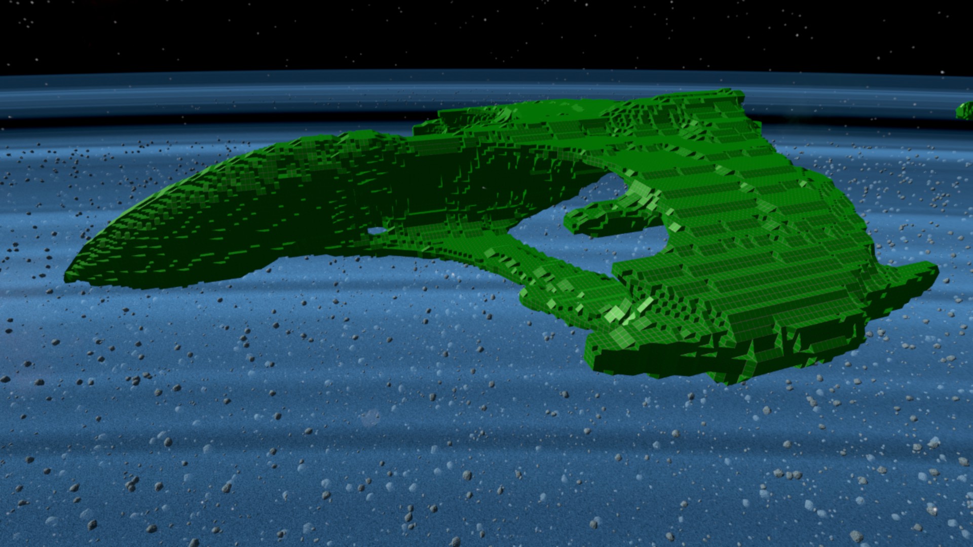 Romulan Aelahl Class Light Warbird