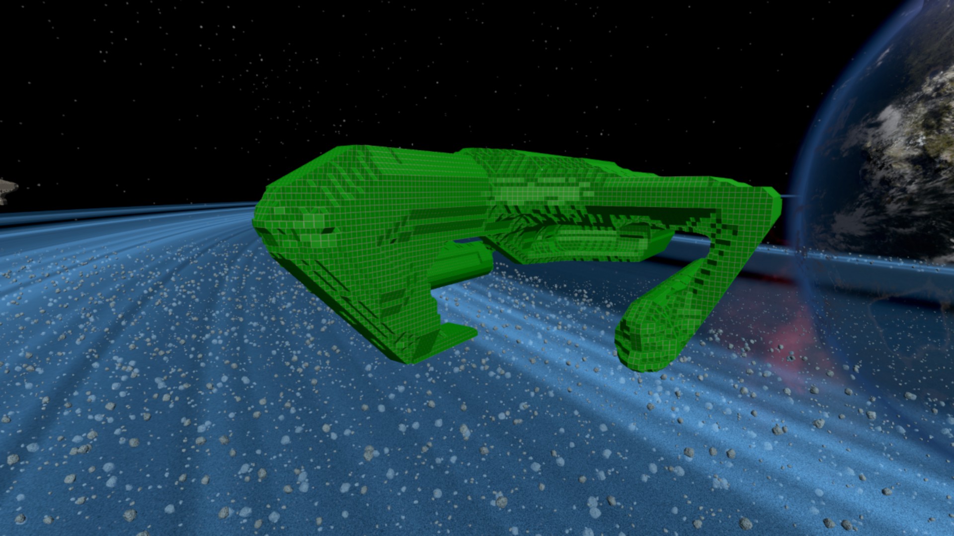 Romulan Vokar Warbird