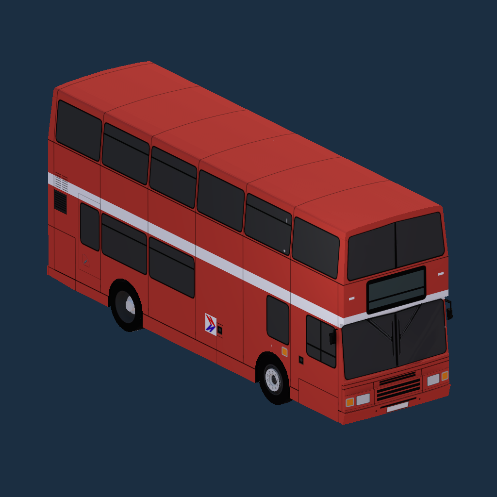 Volvo Olympian - NBC Poppy Red