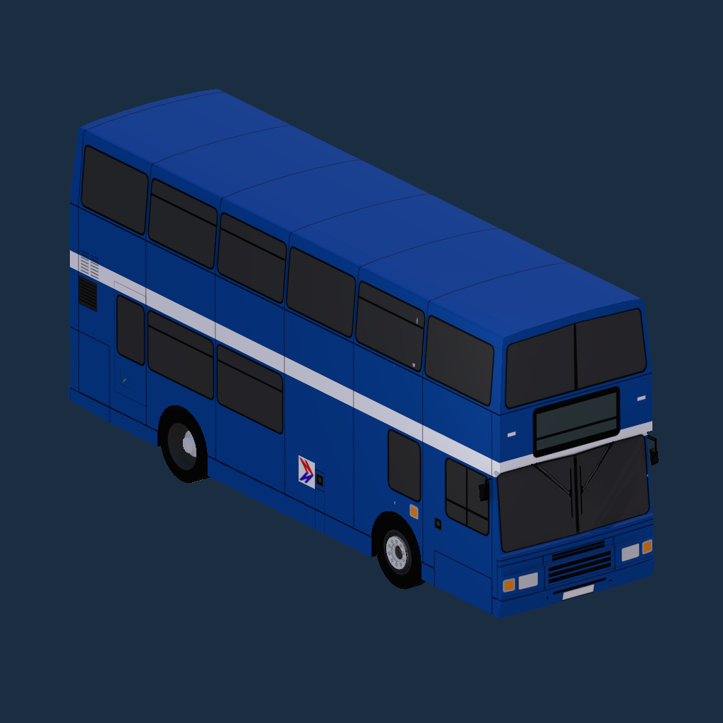 Volvo Olympian - NBC Aircraft Blue
