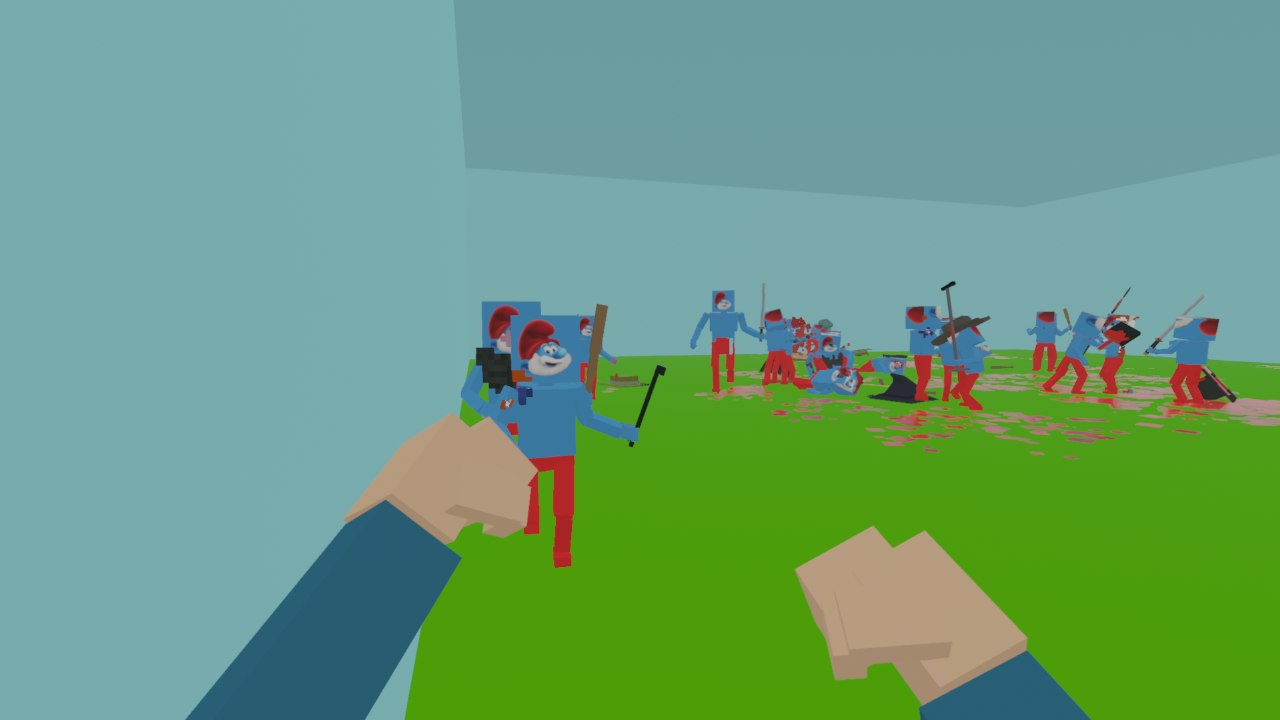 VS Papa SMURF