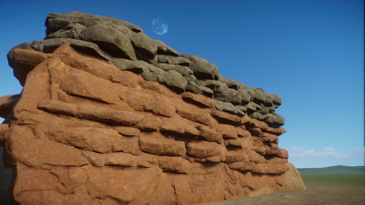 African Rock Wall by ZSHplays