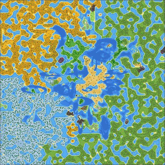 Randomly Generated World3