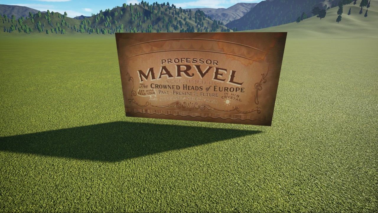 OZ-MarvelSignSepia 4mX2.25m
