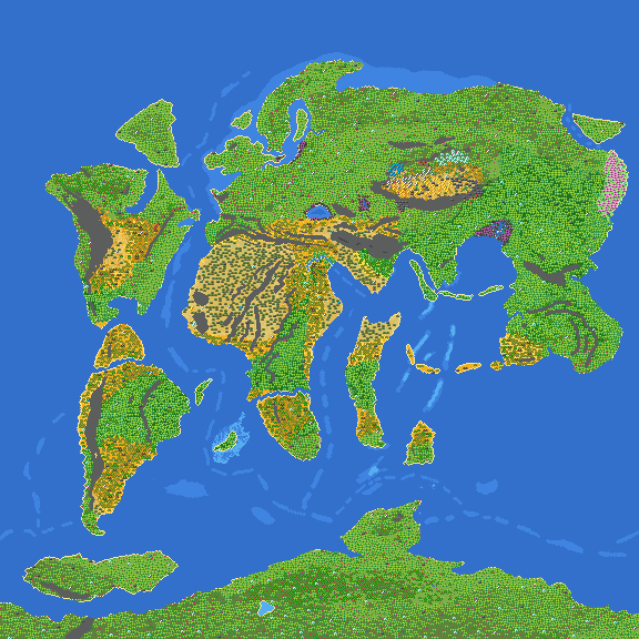 Alternate Map of the World