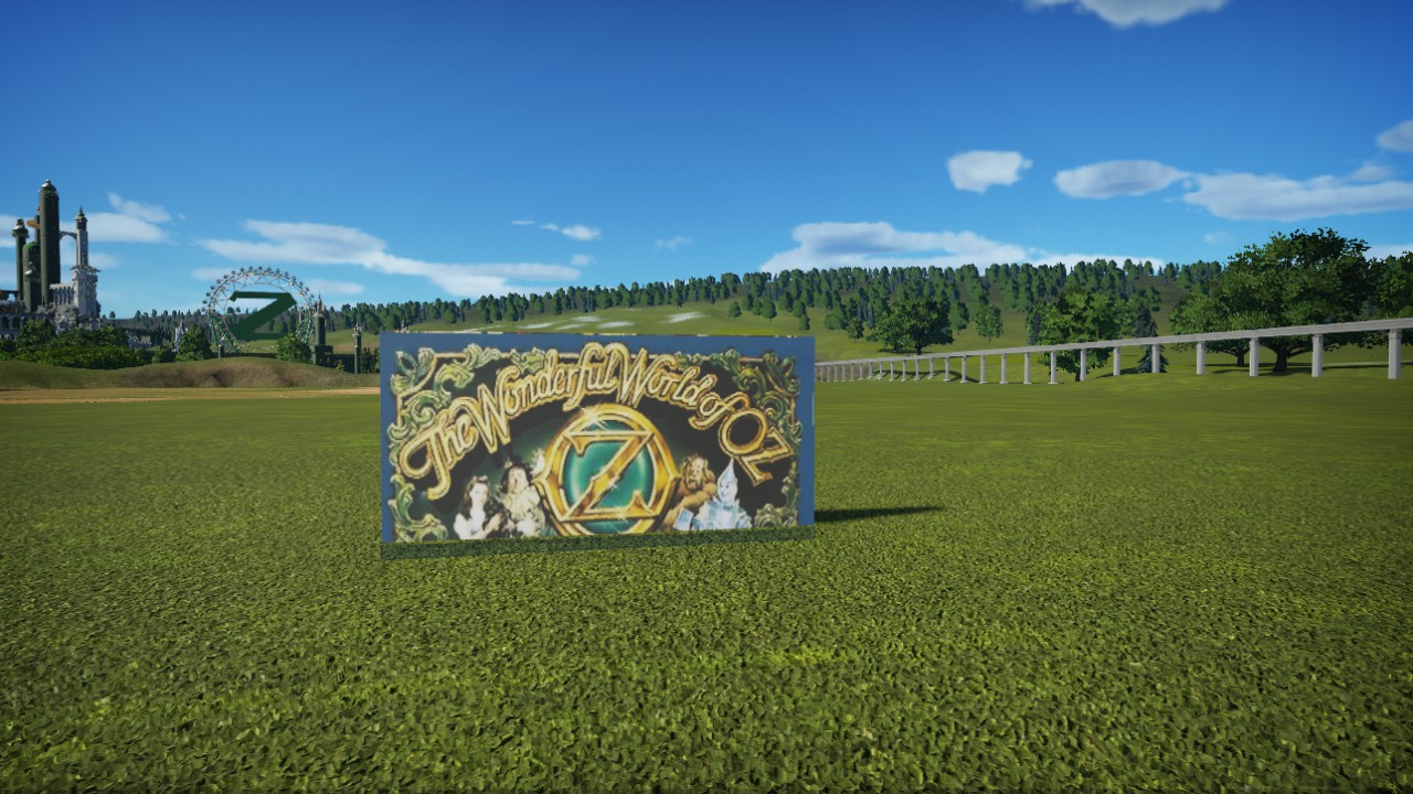 OZ-WWOO Park Header Sign