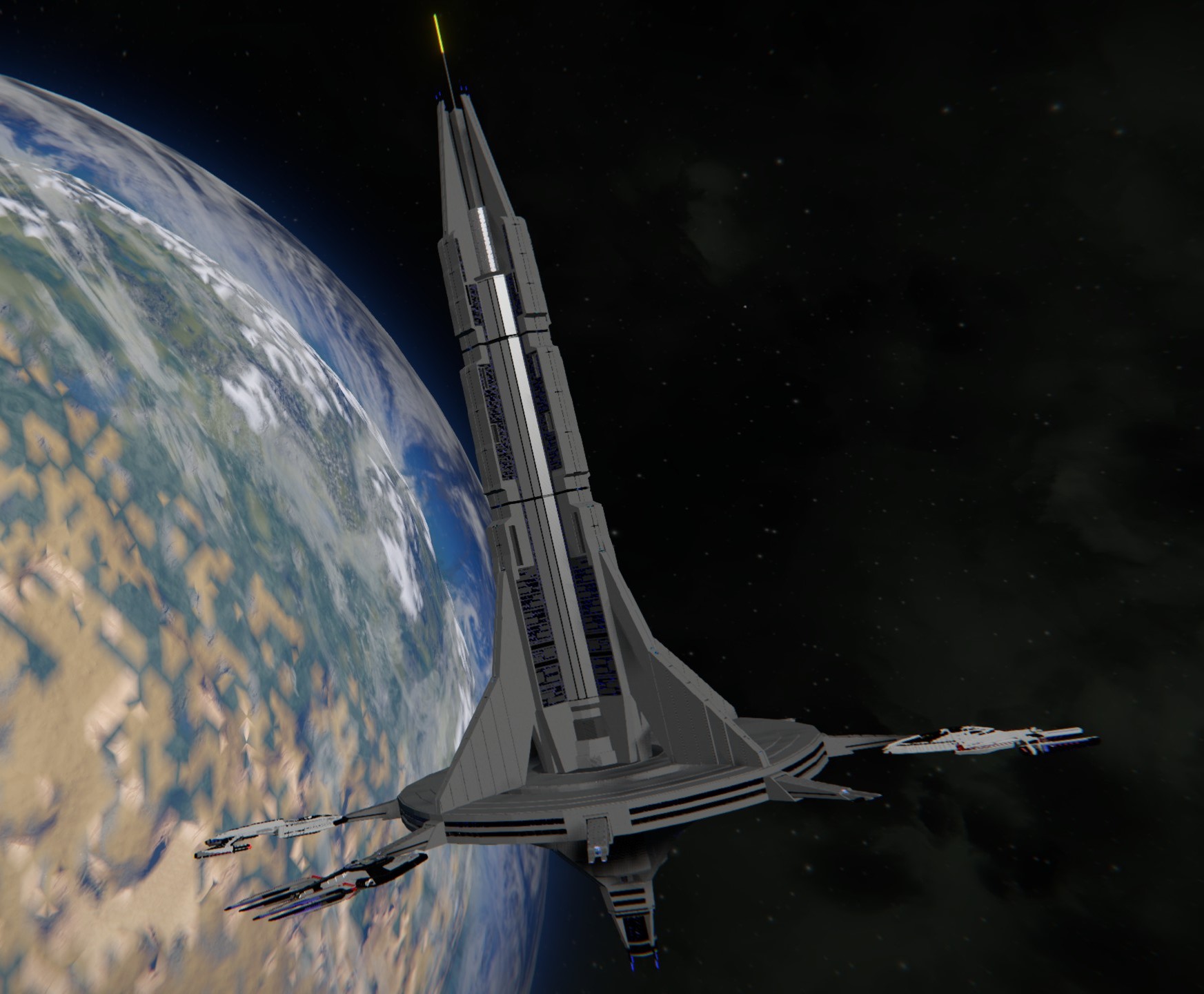 Starbase 1 - Published World - VERY LARGE FULL SCALE BUILD preview