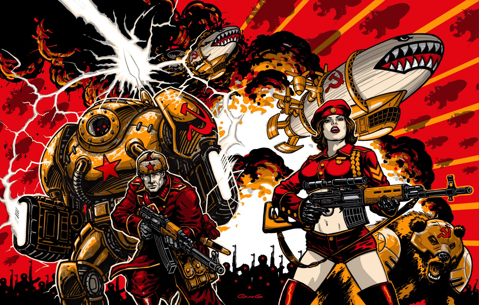 Red Alert 3 music pack preview