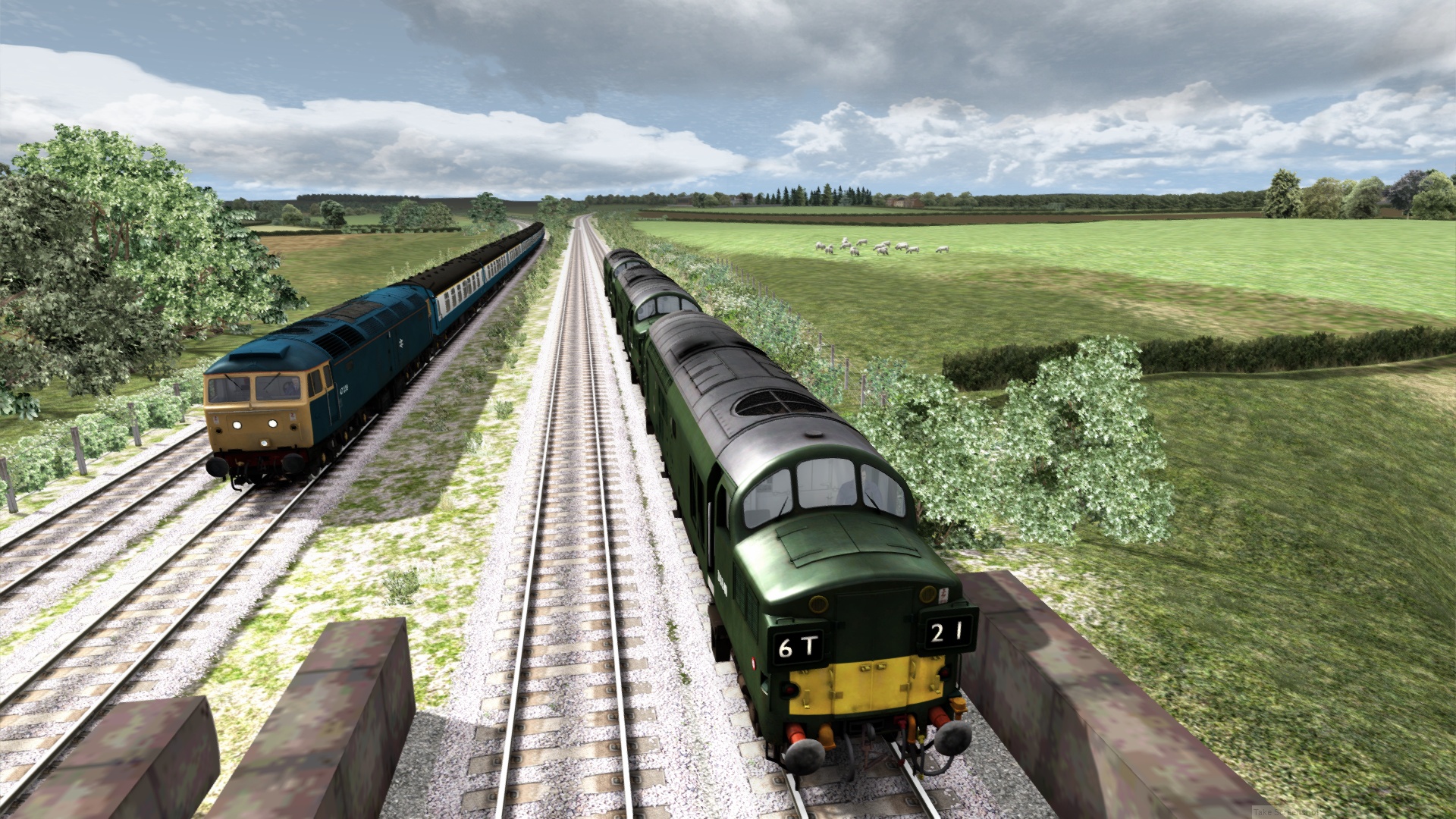 6T21 Ballast for Newcastle (re-worked)