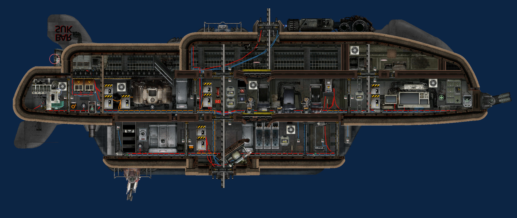 Barsuk 'Invertisuk' – Barotrauma Mod