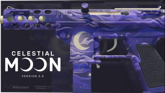 TEC-9 | Celestial Moon V2 (Pattern Based)