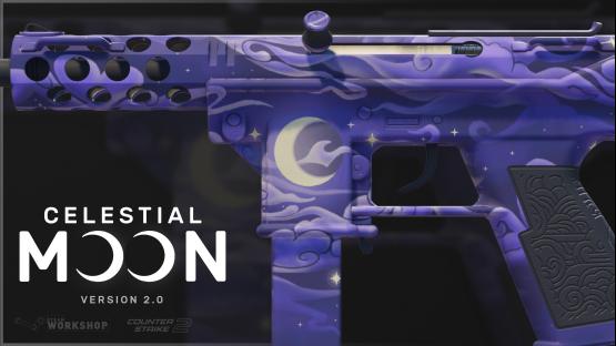 TEC-9 | Celestial Moon V2 (Eclipse) (Pattern Based)