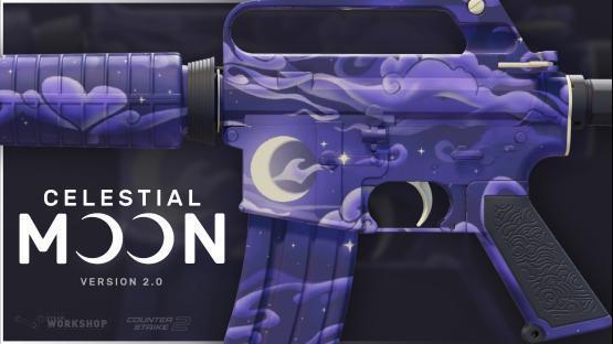 M4A1-S | Celestial Moon V2 (Pattern Based)