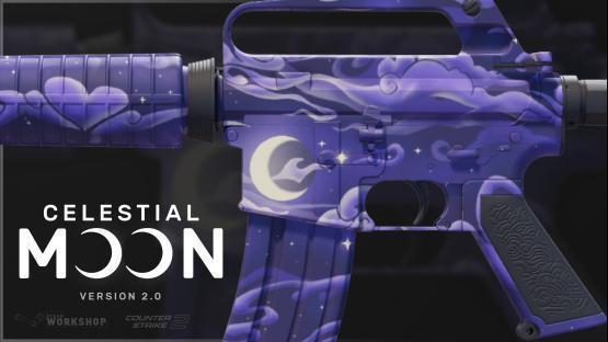 M4A1-S | Celestial Moon V2 (Eclipse) (Pattern Based)