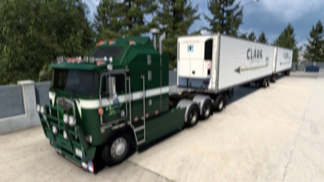 Clark Freightways K100E + Trailers Paint Pack