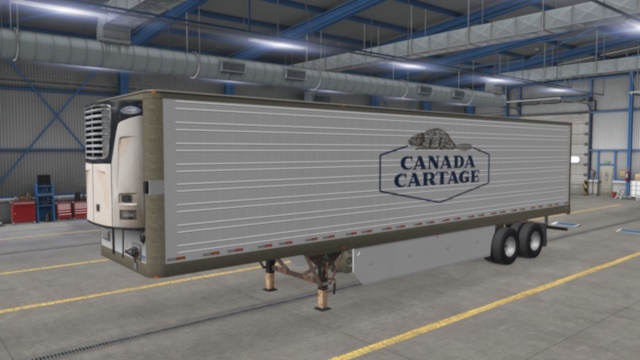 Canada Cartage SCS Box Trailer