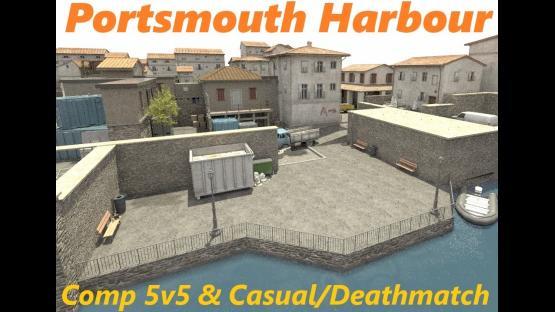 de_Portsmouth Harbour |Classic| |Casual| |Deathmatch| |Wingman| – Counter-Strike 2 Mod