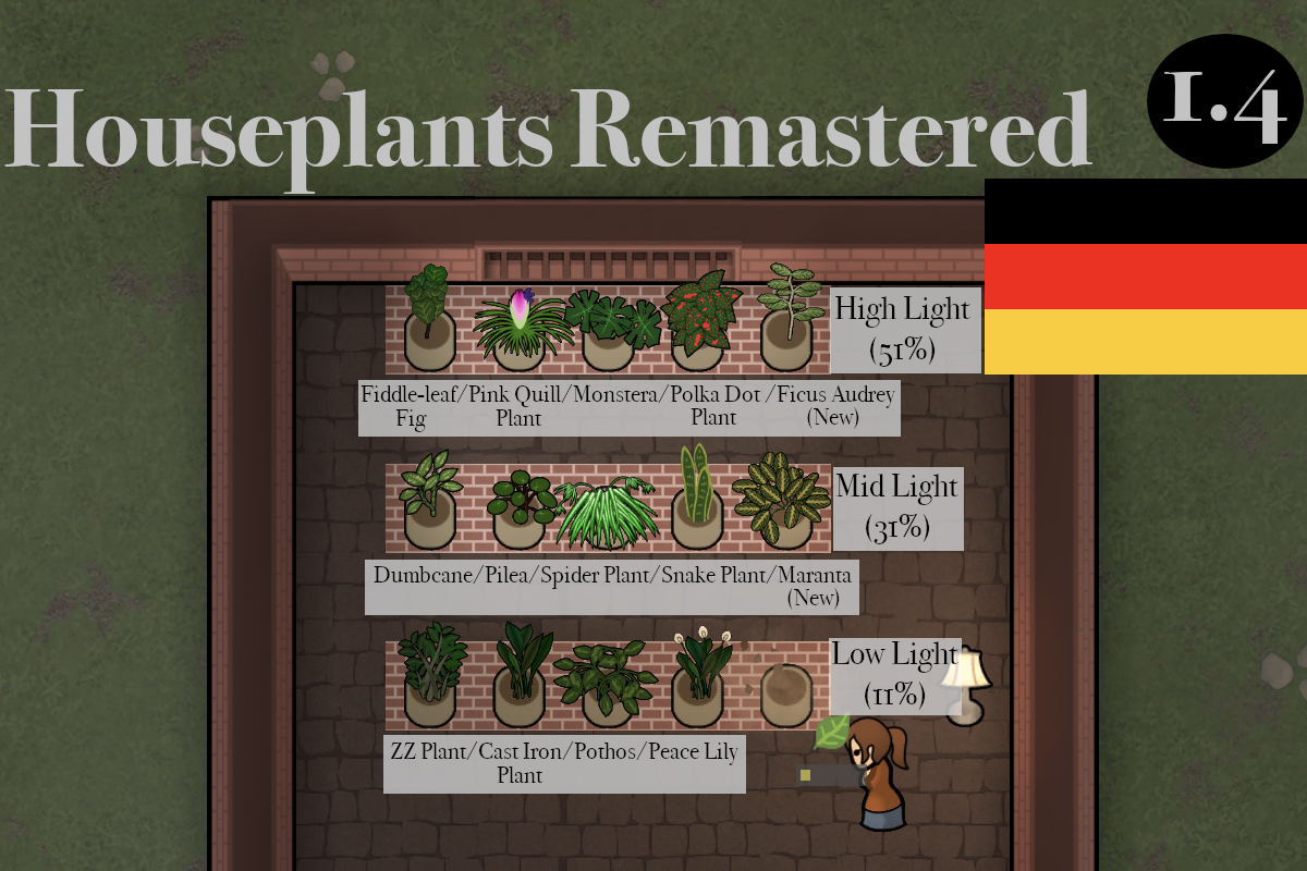 Houseplants Remastered - German
