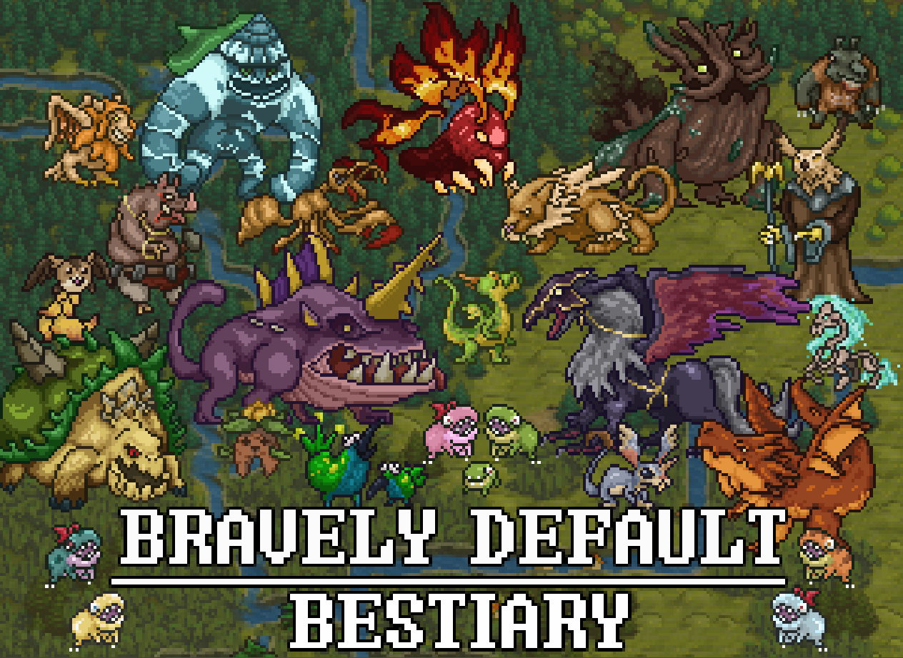 Bravely Default Bestiary