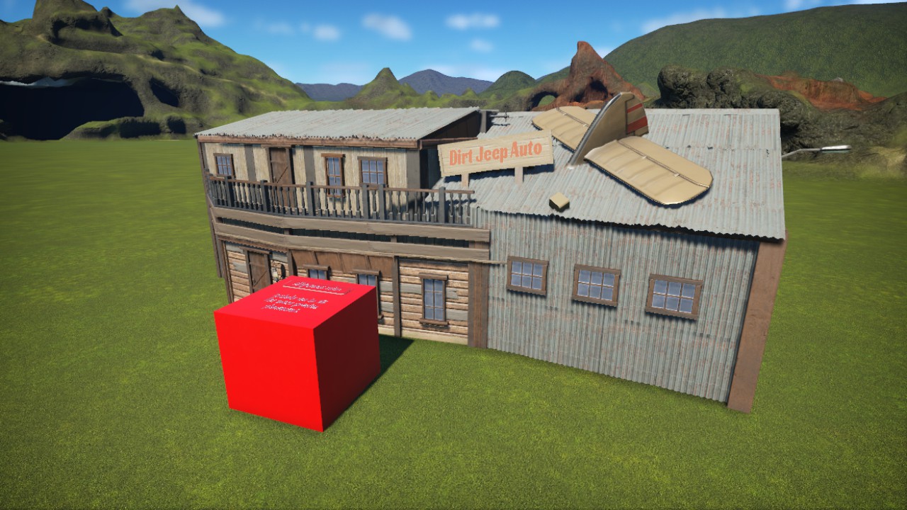 Dirt Jeep Auto Shop - A07