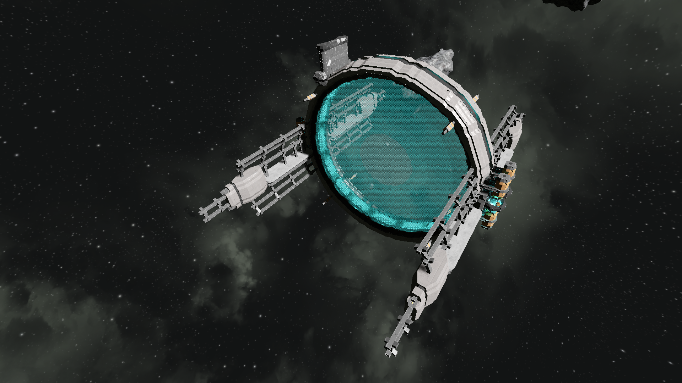 Green Tech Pattern Stellar Gate
