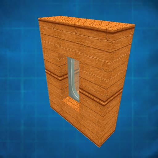 ship wall with porthole