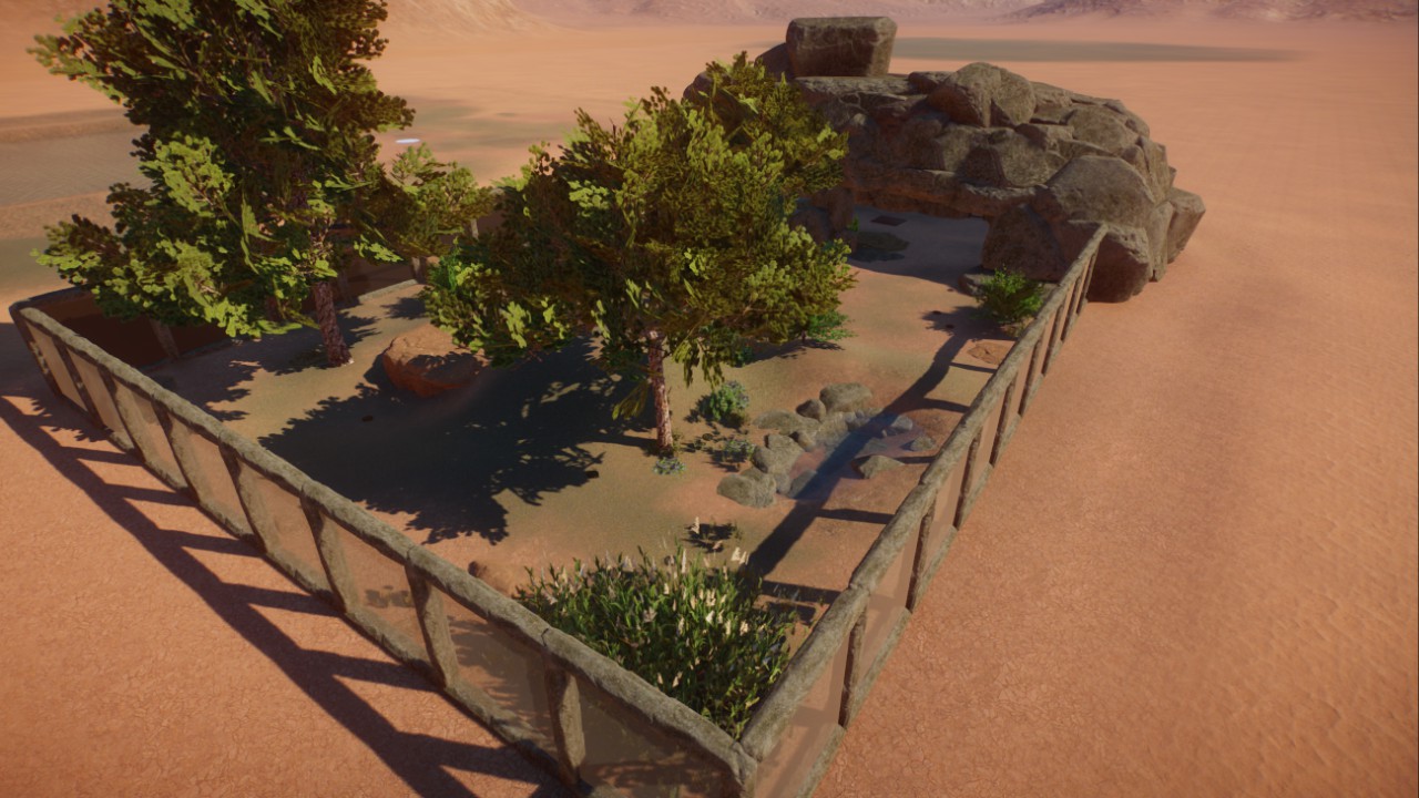 Red fox habitat