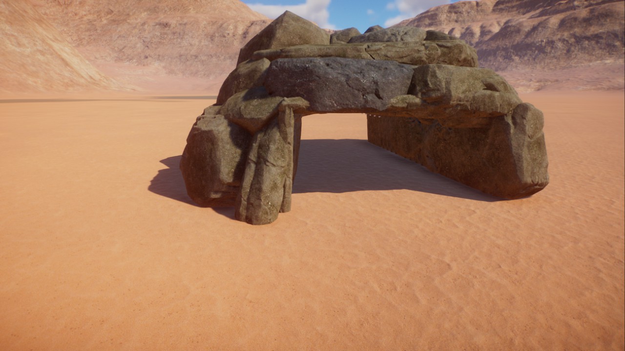 Stone Tunnel width8m