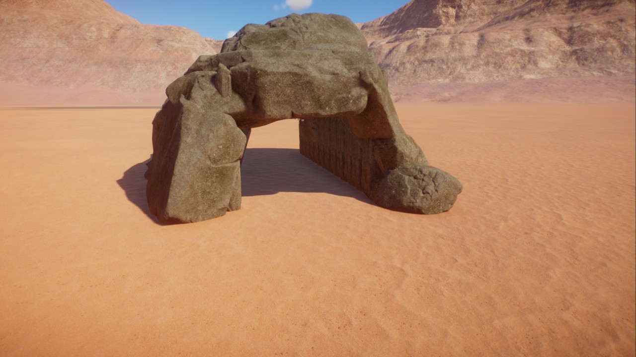 Stone Tunnel  width4m