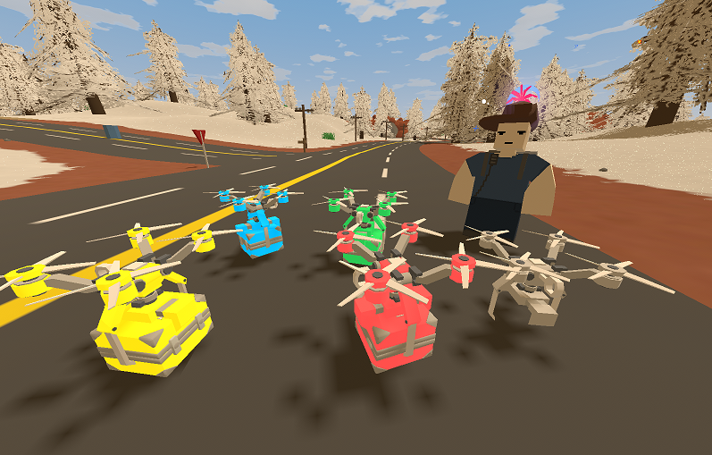 UAV（物资投放无人机） – Unturned Mod