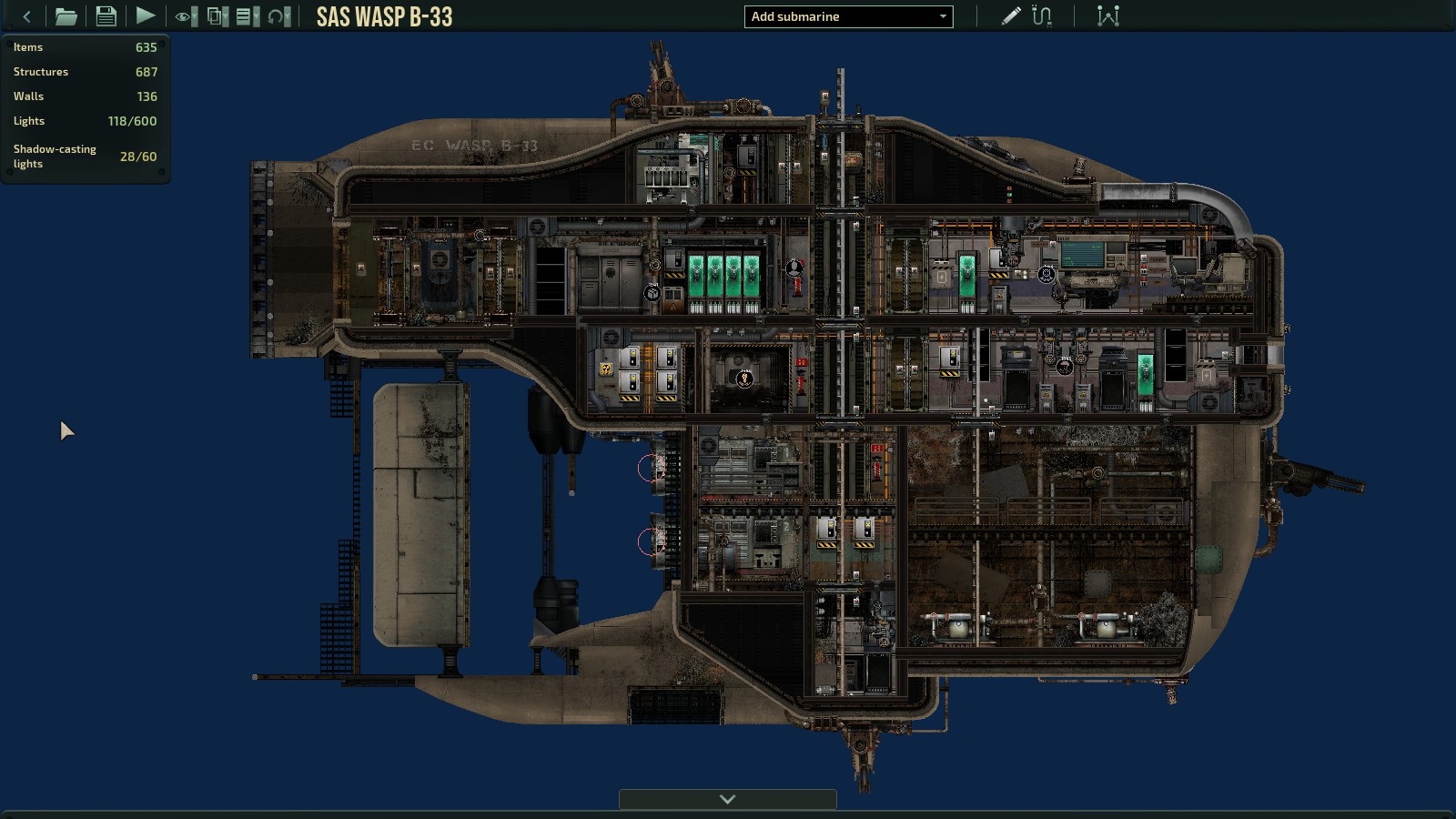 EC Wasp B-33 – Barotrauma Mod