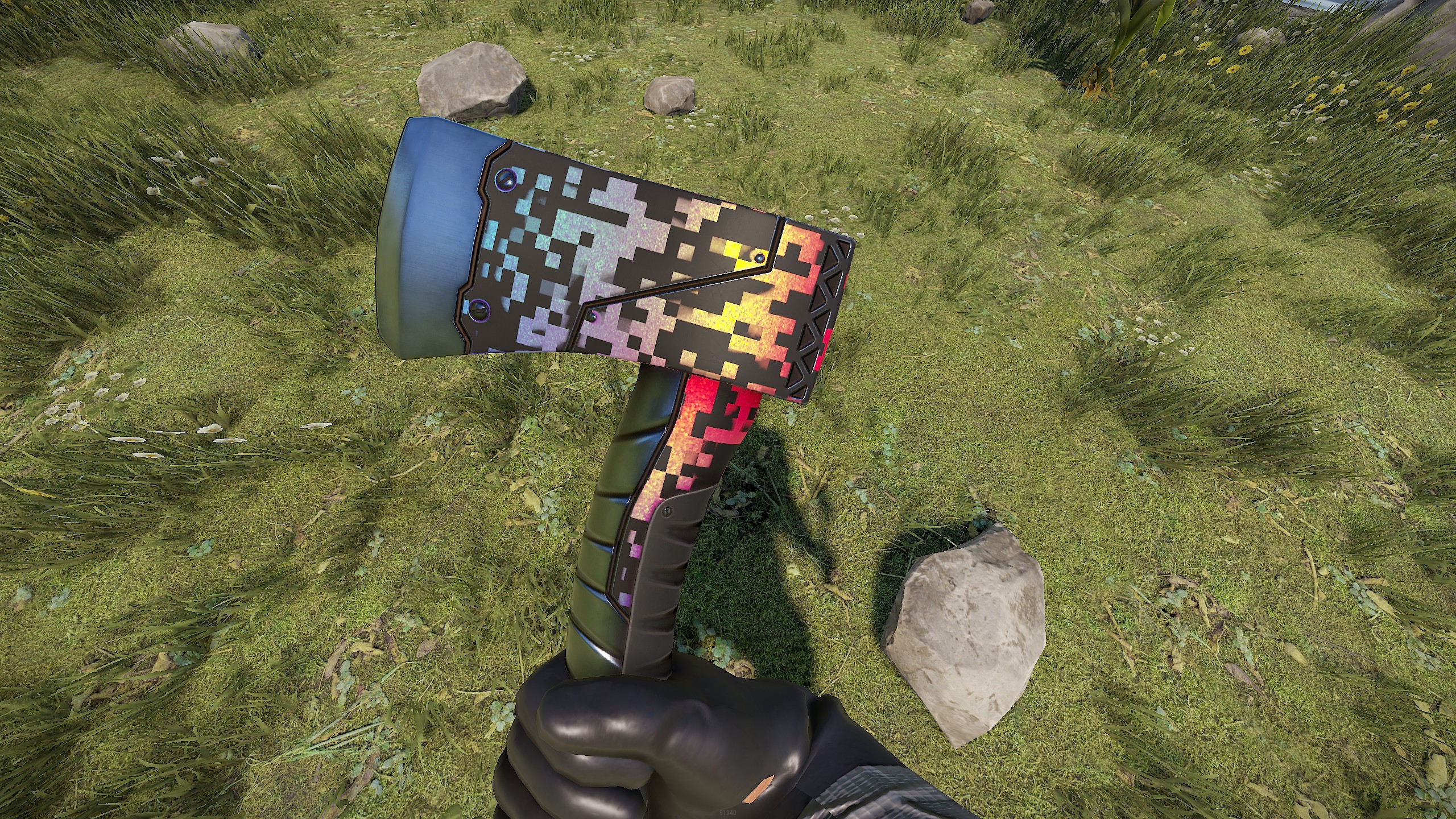 Pixel Decay Hatchet