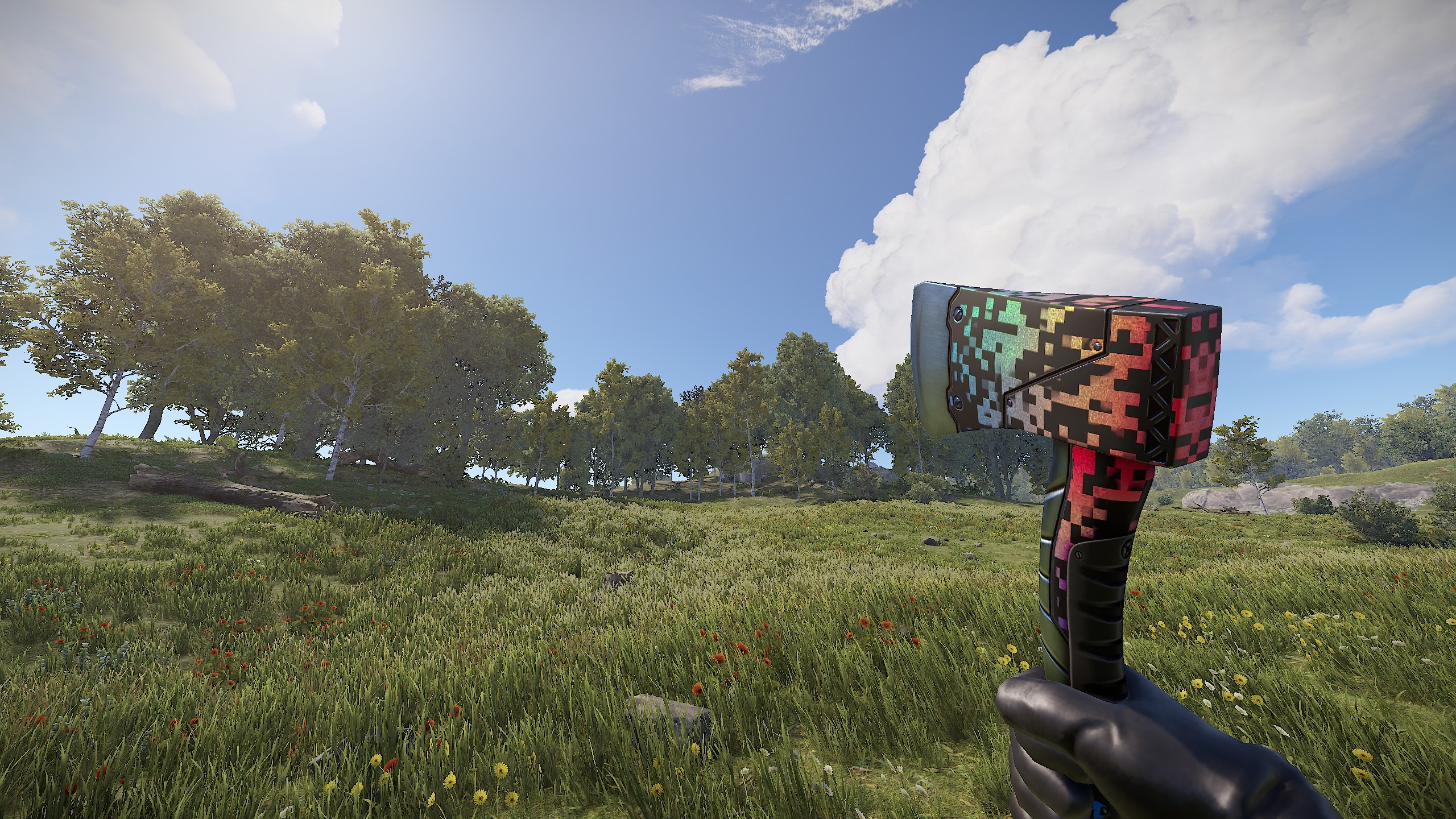 Pixel Decay Hatchet