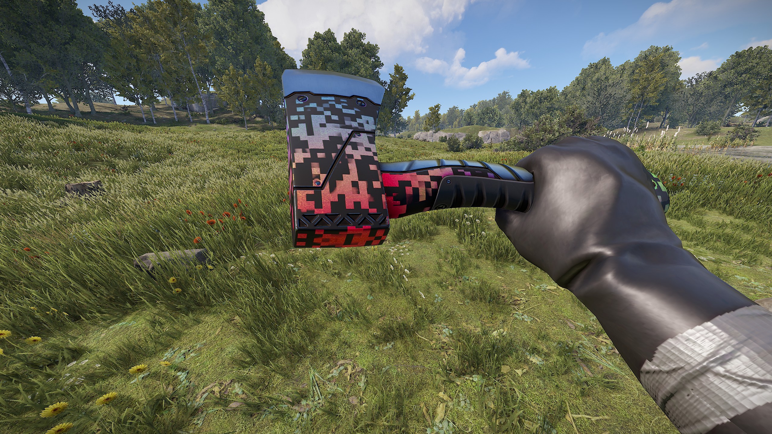 Pixel Decay Hatchet