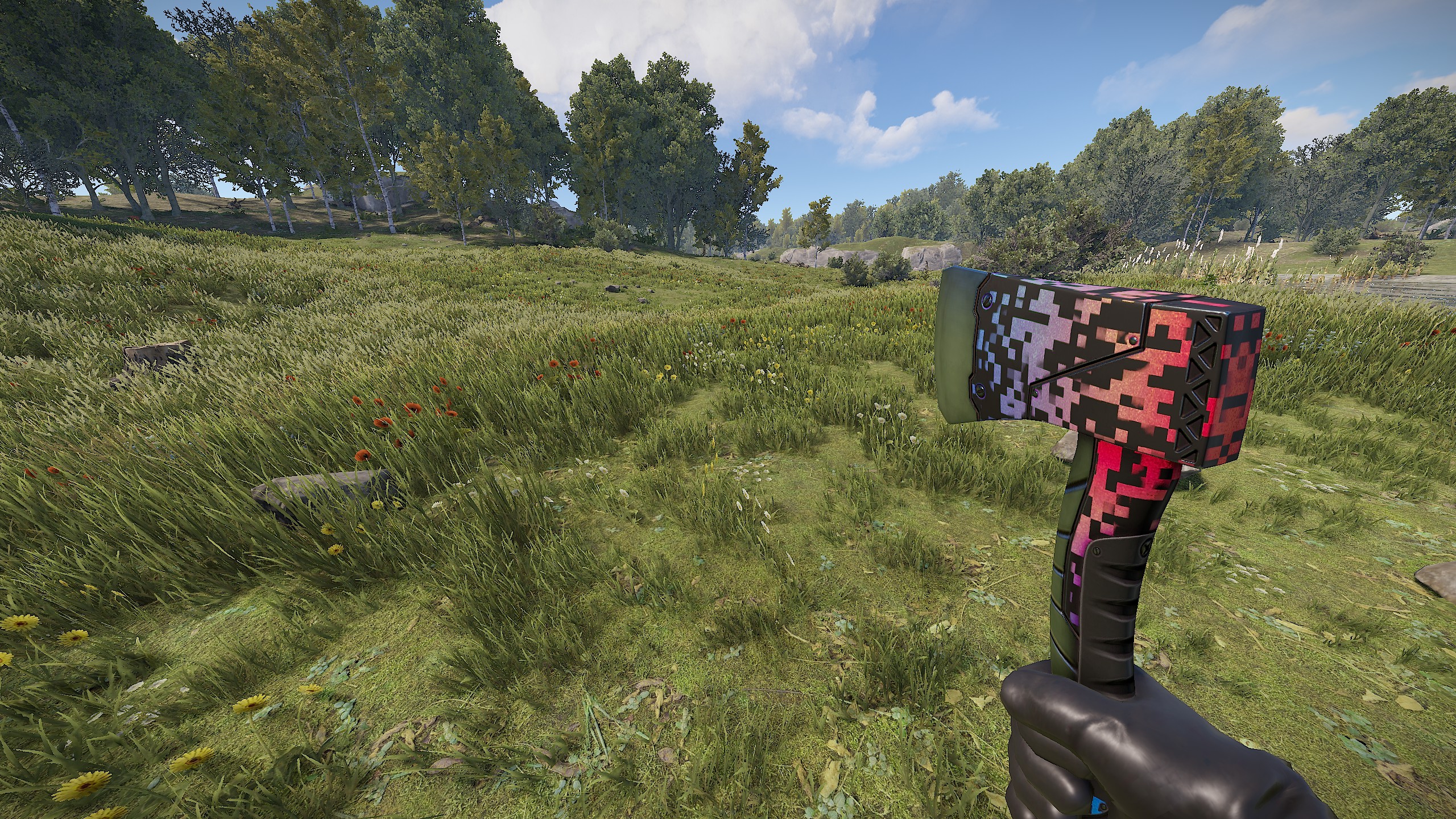 Pixel Decay Hatchet